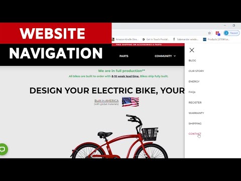 Website Navigation